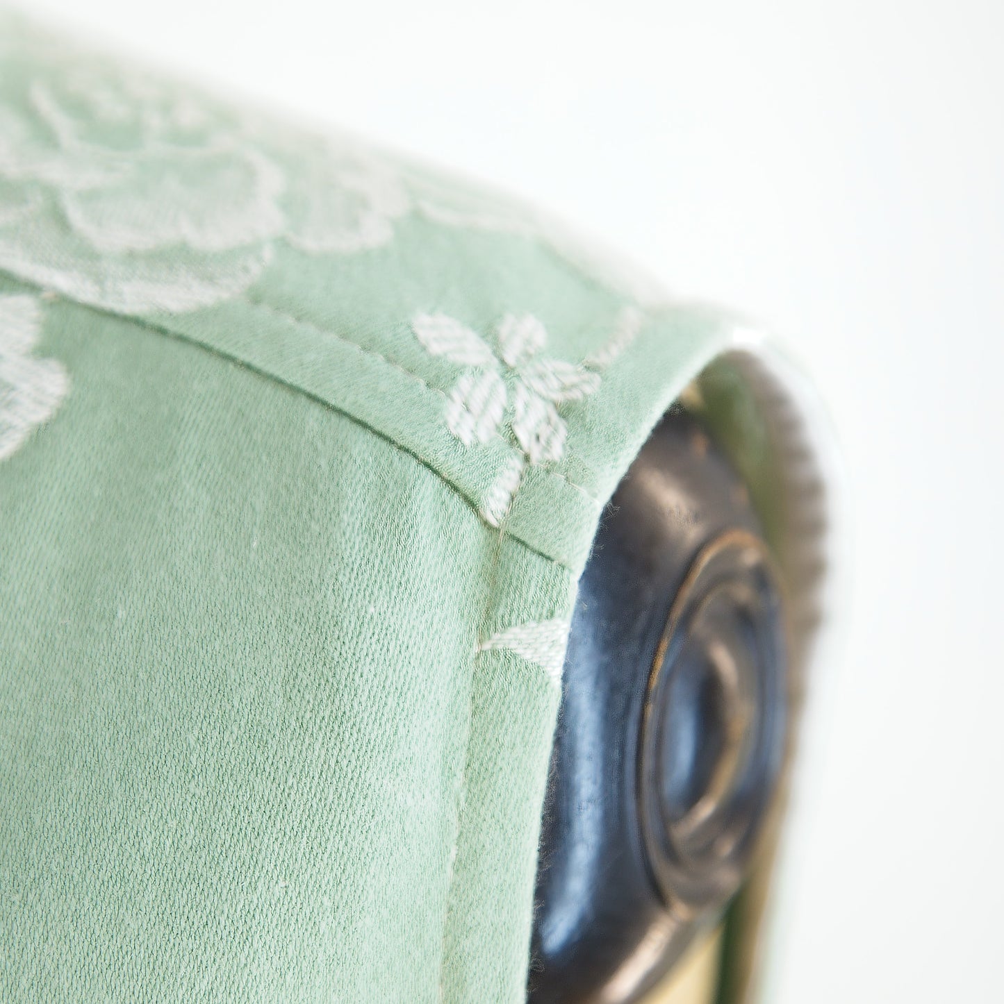 Sleeveless top in vintage French cotton damask, waistcoat, blouse, jacket, shirt, summer